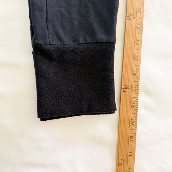 Free People FP Movement Womens Sm Sunny Skinny Sweatpants Black Drawstring Pockt - Picture 12 of 12